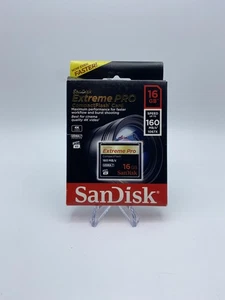 SanDisk Extreme Pro 16 GB 160 MB/s CompactFlash Card UDMA 7 (SDCFXPS-016G-X46) - Picture 1 of 2