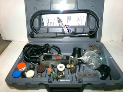 DREMEL MULTIPRO 395 ELECTRIC ROTARY TOOL FLEX SHAFT TOOL SHARPENER & ATTACHMENTS - Image 1 of 4