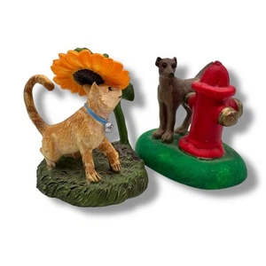 X2 Department 56 Summer Spring village figurines - Picture 1 of 5