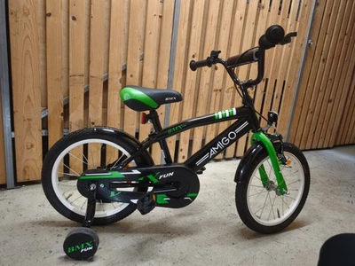 Kinderfahrrad AMIGO BMX Fun 16 Zoll – mit Rücktrittbremse + Stützrädern - Bild 1 von 4
