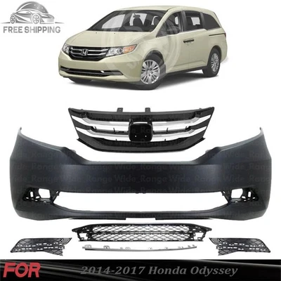 Front Bumper Cover Fascia & Grille Assembly For 2014-2017 Honda Odyssey Foto 1 de 4