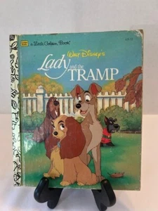 Little Golden Book ~ Walt Disney LADY AND THE TRAMP #105-72 - Picture 1 of 1