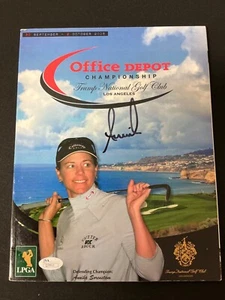 Annika Sorenstam Signed Auto 2005 Office Depot Championship Program BAS COA - Picture 1 of 4