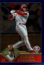 2003 Topps Chrome Baseball Card Pick 1-250