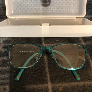 Brille Jette Metall Grün Gestell Mit Gleitsicht Gläser - Bild 1 von 7