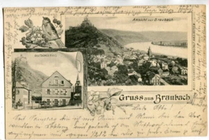 AK Braubach,Restaurant Deutsches Haus 1902 - Picture 1 of 2