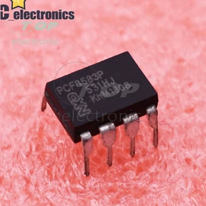 5/10PCS PCF8583P PCF8583 8PINS 8583P 8583 Clock/calendar  240 x 8-bit RAM A3GS - Picture 1 of 8