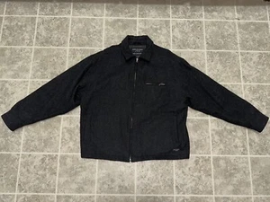 Abercrombie and Fitch Vintage Wool Blend Coat Jacket Men’s Size XL Gray - Picture 1 of 6