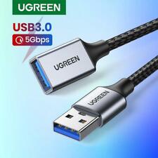 UGREEN USB Extension Cable USB 3.0 2.0 Extender Cord Type A Male to Female Data