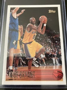 Original 1996-97 Topps KOBE BRYANT RC #138, Rookie, HOF, Los Angeles Lakers NEUWERTIG - Bild 1 von 12