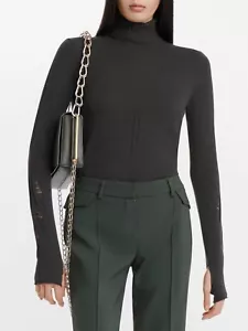 Dion Lee Distressed Wool Cashmere Turtleneck Size: XXS - Picture 1 of 8