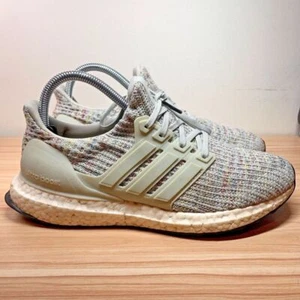 Adidas UltraBoost 4.0 Mujer Talla 6.5 Zapatos Gris Blanco Tenis Atléticos para Correr - Imagen 1 de 9