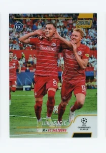 2021-22 Luka Sucic Topps Stadium Club Chrome Gold Refractor Leipzig Rookie 40/50 - Picture 1 of 3
