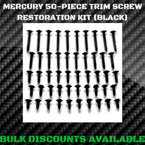 1975+ Mercury Bobcat Interior Dash Bezel Grille Exterior Molding Trim SCREW KIT  - Picture 1 of 2