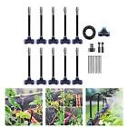 Misting Cooling System Bendable Nozzle for Humidification Greenhouse Patio