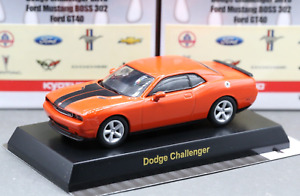 Kyosho 1/64 USA Sport Car Collection 2 Dodge Challenger SRT8 392 2013 Orange