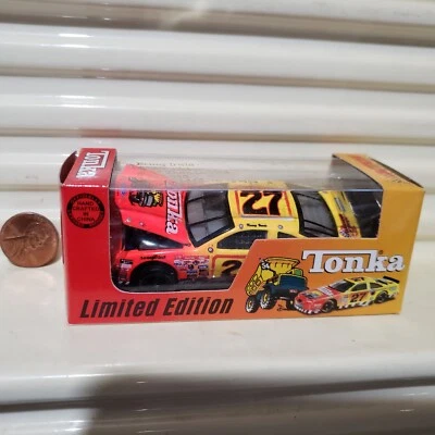 RCCA Action 1/64 #27 Kenny Irwin Tonka 1997 capó abierto Ford Thunderbird Nu en caja Foto 1 de 4