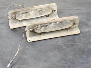 2ea OEM Ford 1956 Lincoln Backup Lamp Light Assembly Housing - Picture 1 of 7