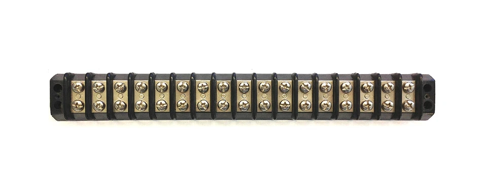 TRW Cinch/Beau 17-142, 17 Position Terminal Block Barrier, Strip 30A @ 250V AC - Image 1 of 1