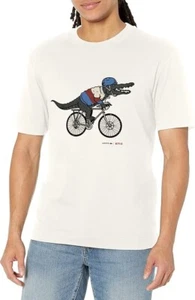 Authentic LACOSTE Contemporary Collection Men's Netflix Lupin Graphic Tee Size M - Picture 1 of 2