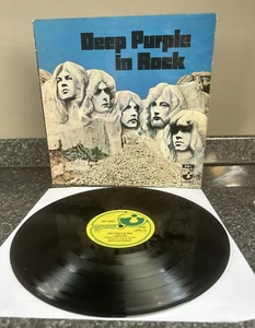 LP VINYL DEEP PURPLE ALBUM IN ROCK SHVL 777 UK 1ST PRESS 1970 VG+/VG+ - Picture 1 of 10