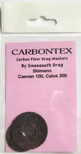Dischi freno Shimano Caenan 101, Caenan 100 SmoothDrag Carbontex - Foto 1 di 3