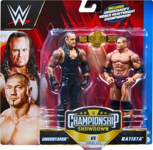 Mattel WWE Championship Showdown Figure Set - UNDERTAKER vs BATISTA [Series #13] - Picture 1 of 2
