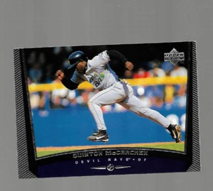 Quinton McCracken 1999 Upper Deck Series 1 #213 Tampa Bay Devil Rays - Picture 1 of 2