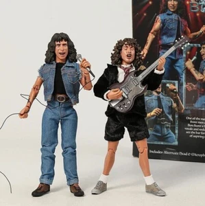 Figura de acción AC/DC Highway To Hell Angus Young Bon Scott música coleccionable - Imagen 1 de 19