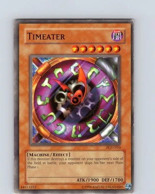 Yu-Gi-Oh TCG Timeater PGD-010 Unlimited Regular Common Card Played LP - Image 1 of 2