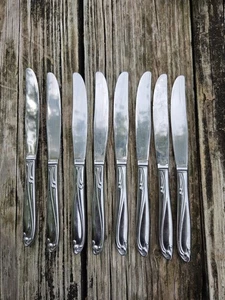 Paramount 8er Set Tafelmesser Oneida S & G Rogers Edelstahl 8 3/4" - Bild 1 von 10