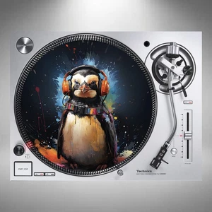 Penguin Slipmats 12" Turntable Vinyl Pair or Single *Posted In Cardboard* - Picture 1 of 5