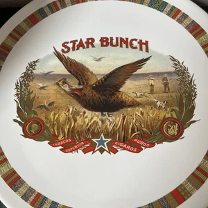 Pottery Barn Fireside Club klassische Sammler Zigarren Club Teller 8,5" 4er Set - Bild 1 von 11