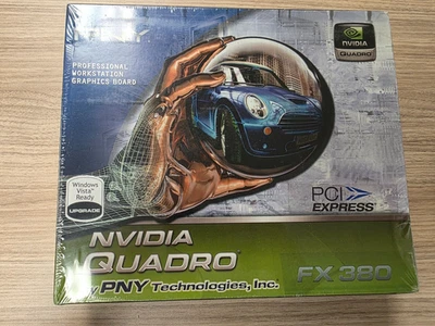 PNY NVIDIA Quadro FX 380 (VCQFX380PCIEPB) 256MB GDDR3 SDRAM PCI Express x16 - Image 1 of 4