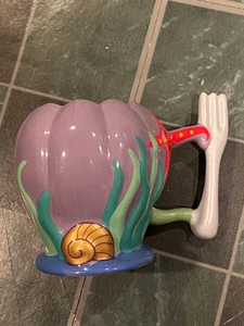 Disney 4,5" Arielle signiert Die kleine Meerjungfrau Keramiktasse *gebraucht* OR2 - Bild 1 von 10