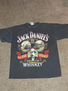 Camisa De Colección Jack Daniels Para Hombre Grande Gráfico Whisky SSI 1991 90s XL - Imagen 1 de 7