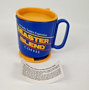 Vintage Master Blend Travel Kaffeebecher, mit Stick on Dash Mount -NEU- - Bild 1 von 8