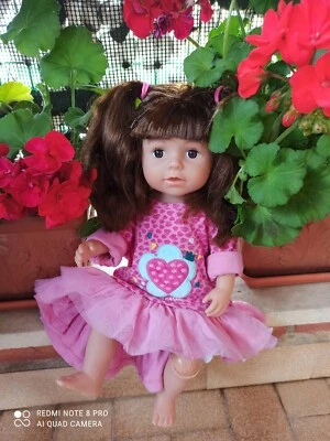 Bambola ZAPF creation AG perfetto stato  h 45 cm  - Immagine 1 di 4