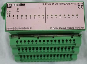 PHOENIX CONTACT InterBus-S IB STME 24 DO 16 R/S - Bild 1 von 6