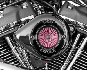 S&S 170-0720A Black Stinger Air Cleaner Filter - 08-16 Harley Touring FLT 84020 - Picture 1 of 2