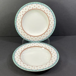 Villeroy & Boch Citta & Campagna ASCOLI 8 7/8" Rimmed Soup Bowls x 2 Salad Pasta - Picture 1 of 12