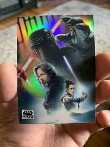 2021 Topps Chrome Star Wars Galaxy Light Rises to Meet Dark Refractor #96 🔥🔥🔥