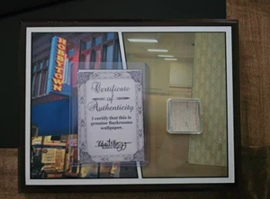 The Backrooms Authentic Wallpaper Plaque with Certificate of Authenticity - Picture 1 of 2