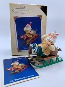 Hallmark 2005 NEW Toymaker Santa Ornament Register To Win Repaint EXCLUSIVE-MINT - Picture 1 of 4