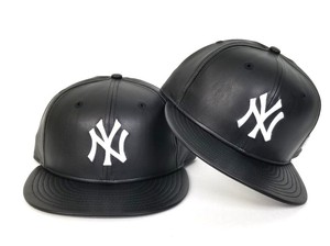 New Era Men S Faux Leather Hats For Sale Ebay