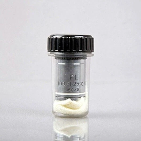 Objetivo acromático plano AmScope PL100X 100X para microscopios metalúrgicos Foto 1 de 1