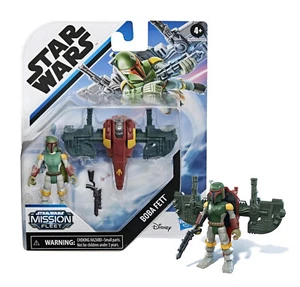 Figura y jetpack Star Wars Mission Fleet Boba Fett 2,5" sin usar, en caja - Imagen 1 de 1