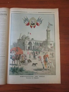 Le petit journal 1900 Exposition universelle paris Pavillon de l'Algérie - Picture 1 of 2