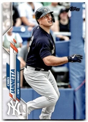 2020 Topps Update #U133 Chris Iannetta - New York Yankees - Image 1 of 2