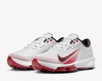 Nike Men's 12 Wide Air Zoom Infinity Tour 2 Golf Shoe University Red FD0218-101 - Image 1 of 4